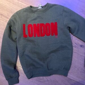 London sweatshirt NWOT